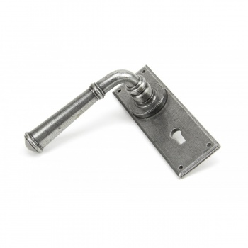 Pewter Regency Lever Lock Set